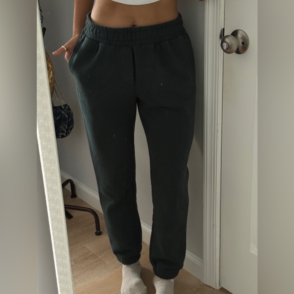 H&M Dark Green Jogger Pants